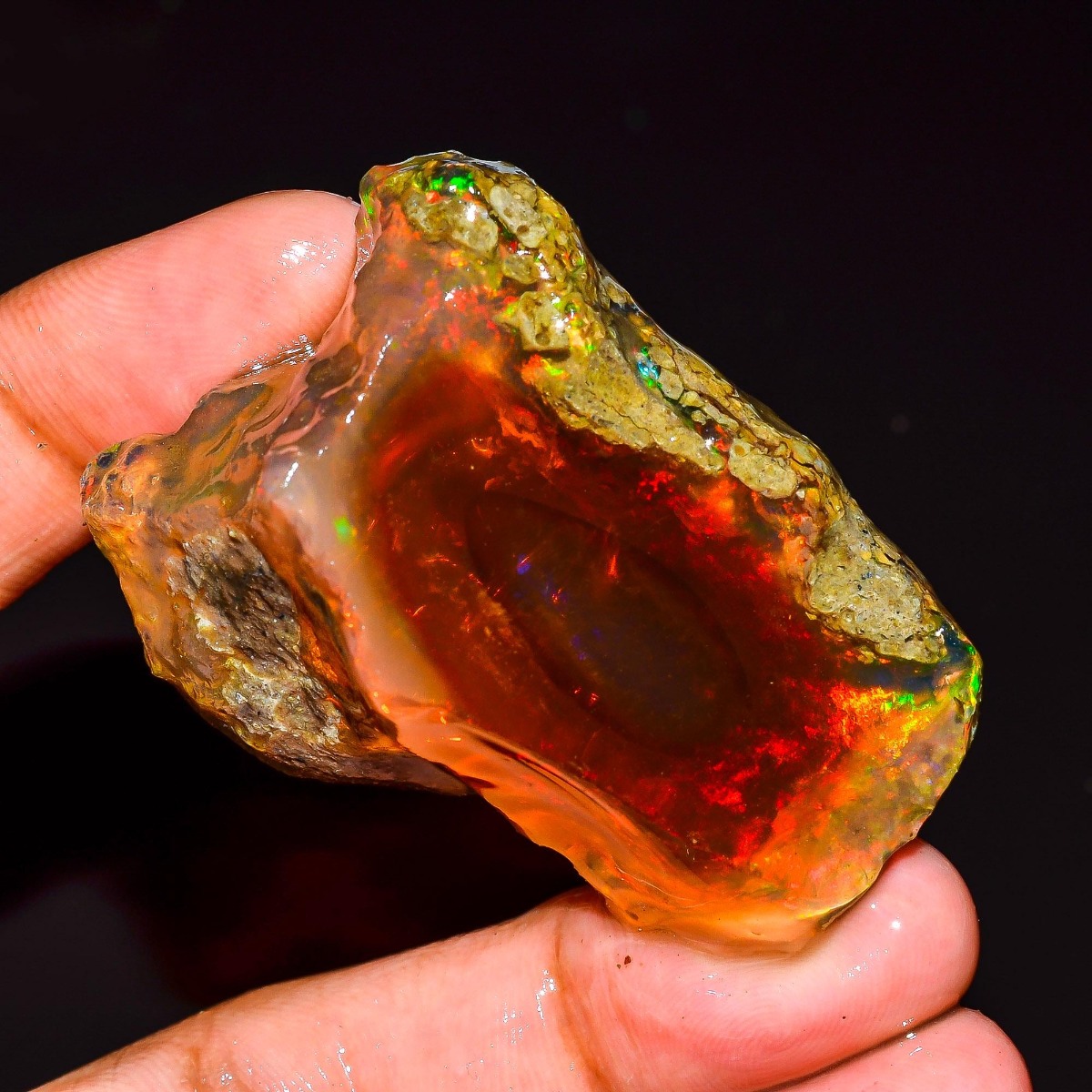 Jewelry Making Raw Materials - 25-80CT Natural Ethiopian Opal Raw Rough