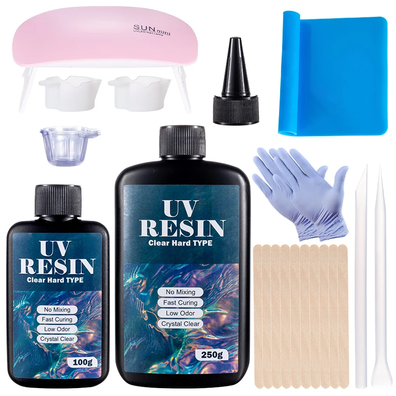 Jewelry Making Glue - Hard UV Resin Glue Kit Fast