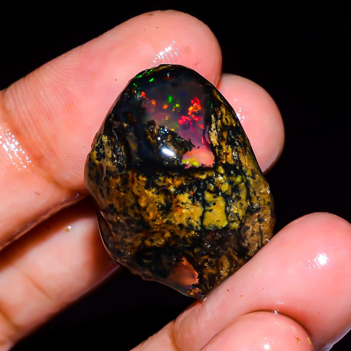 Jewelry Making Raw Materials - Natural Ethiopian Welo Opal Rough Raw