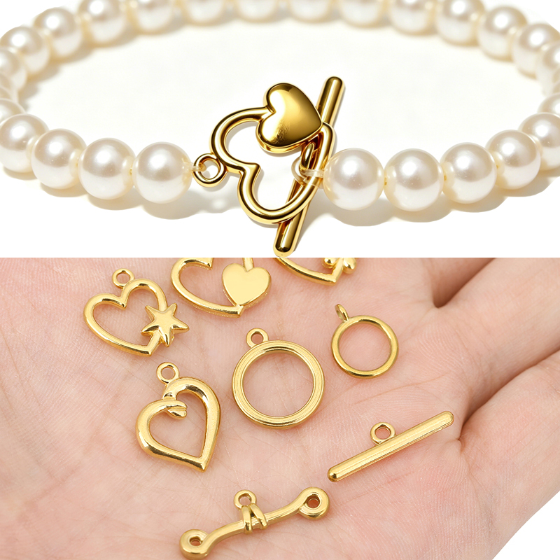 Jewelry Making Parts - 5sets PVD Never Fade Stainless Steel