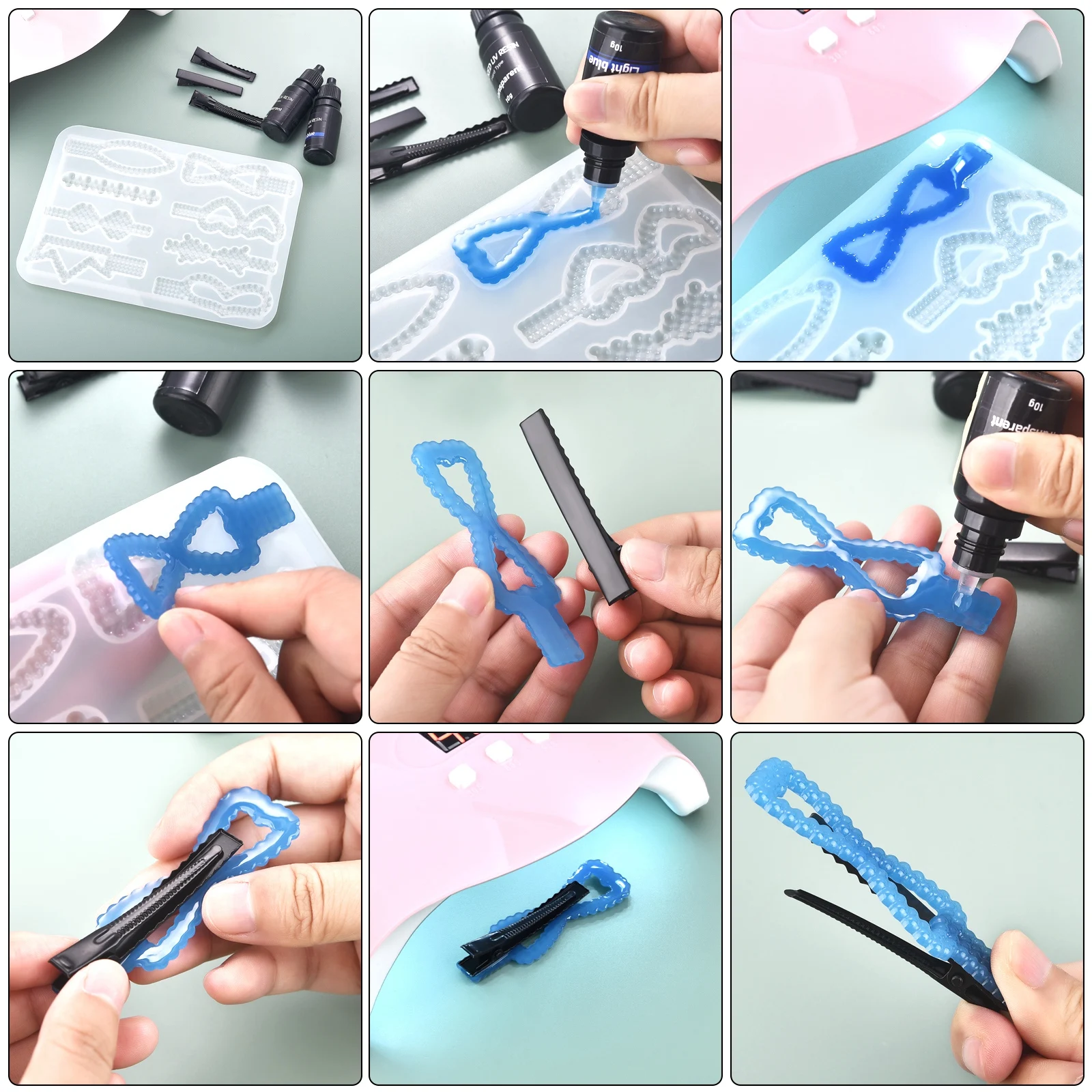 17 Colors UV Resin Glue 10ml E - огляд і ціна Jewelry Making Glue