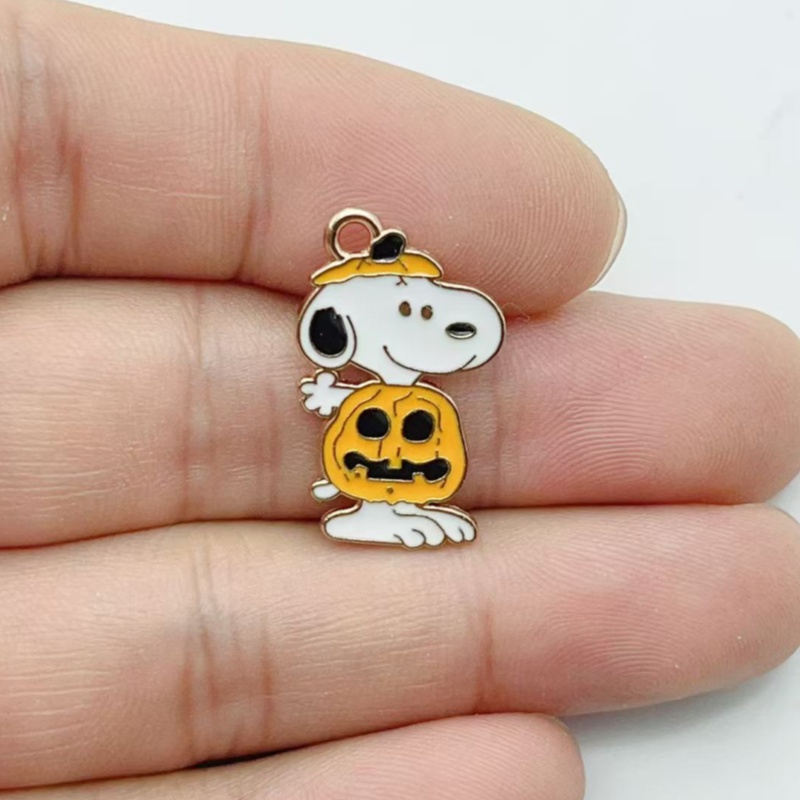 10Pcs Cute Halloween Cartoon P - огляд і ціна Jewelry Making Parts