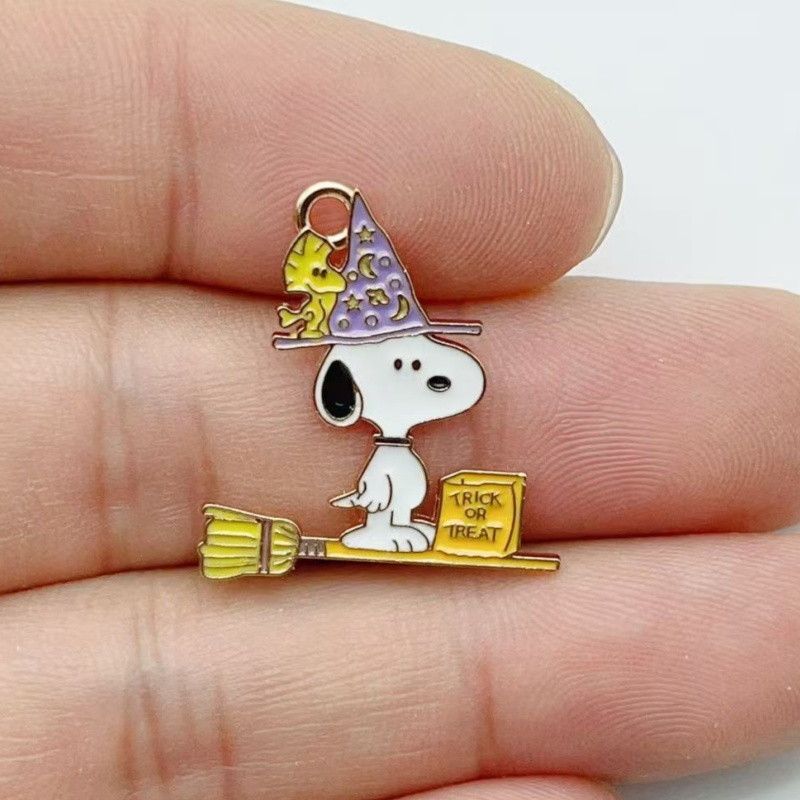 10Pcs Cute Halloween Cartoon P - огляд і ціна Jewelry Making Parts