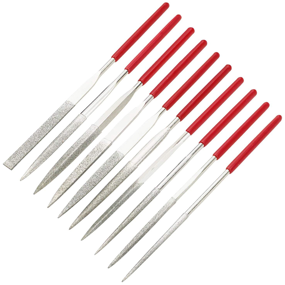 New 10Pcs Diamond Needle File  - огляд і ціна Jewelry Making Workshop