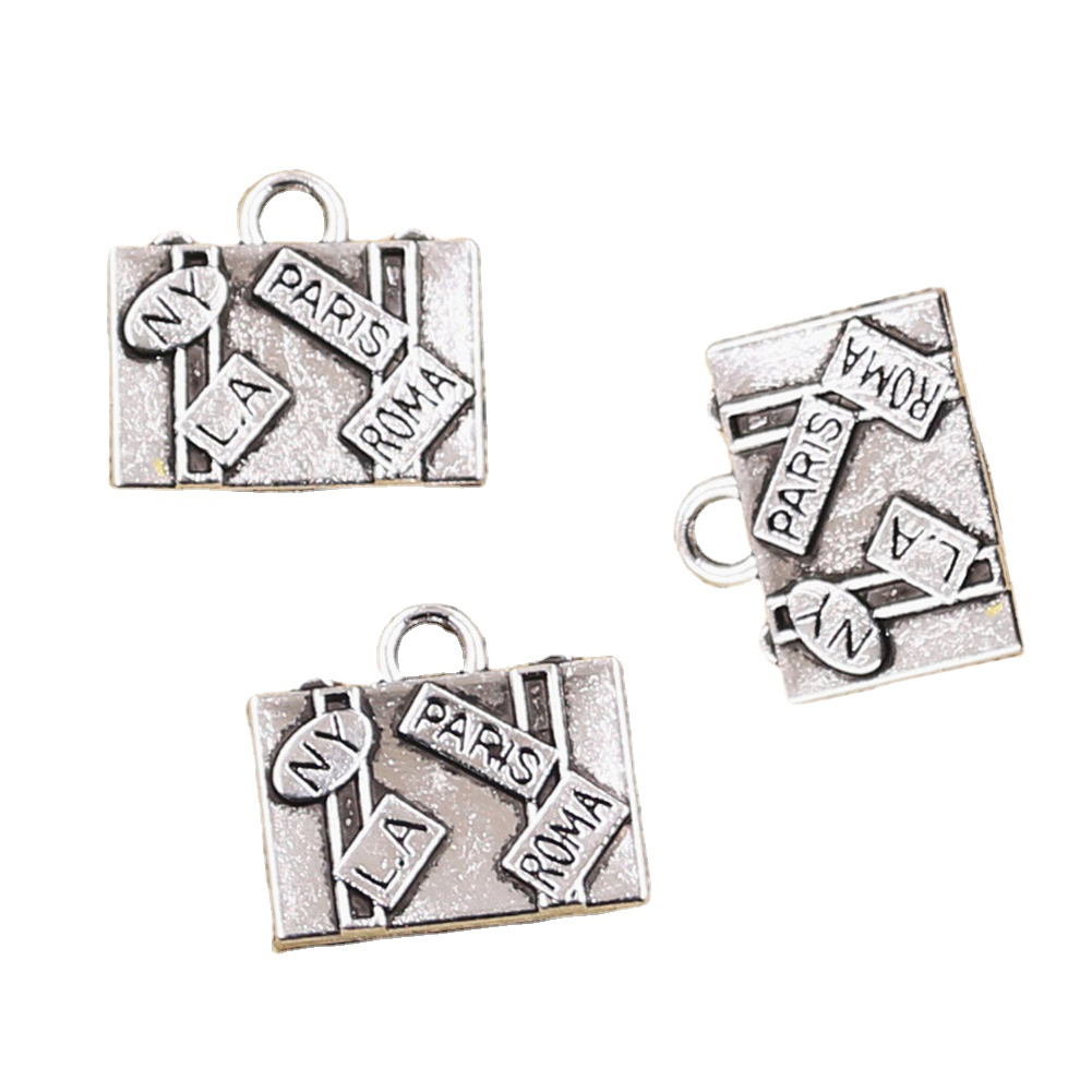 10pcs Charms Travel Bags New Y - огляд і ціна Jewelry Making York