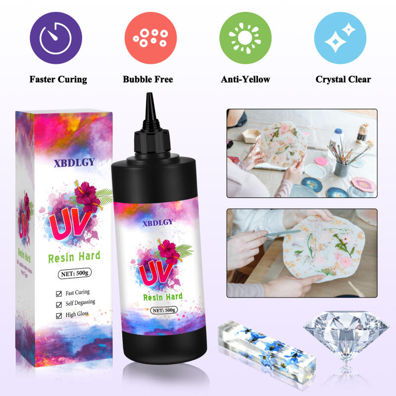 200g/250g/500g UV Resin Hard G - огляд і ціна Jewelry Making Glue