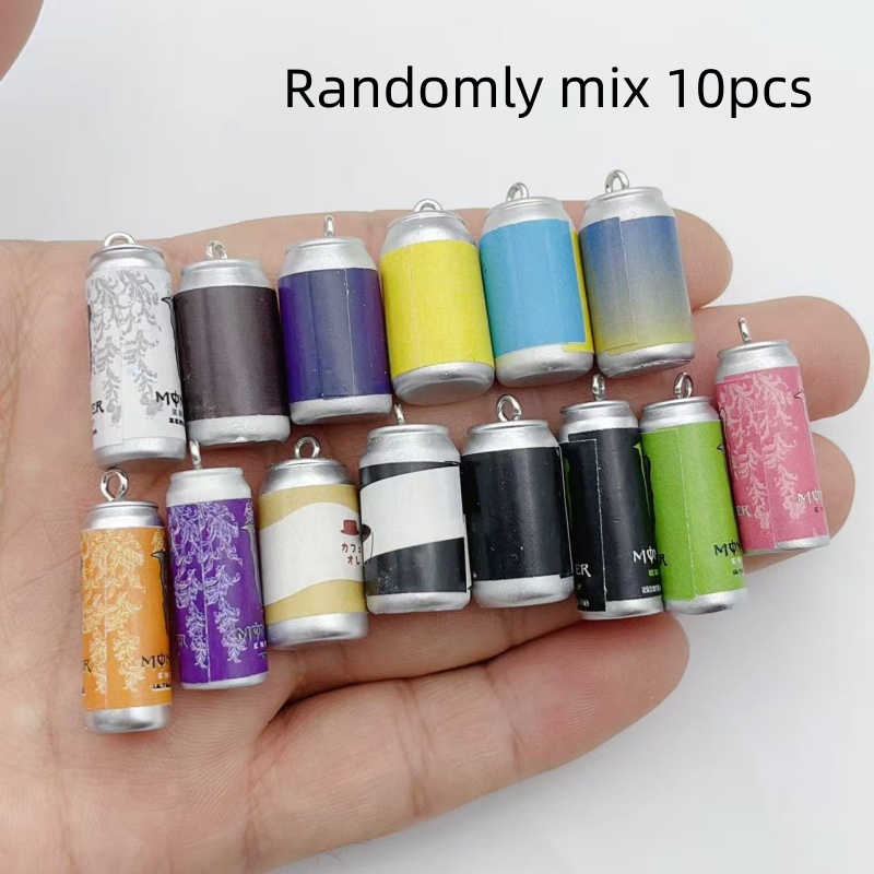 10Pcs Mini Simulation Beverage - огляд і ціна Jewelry Making Parts