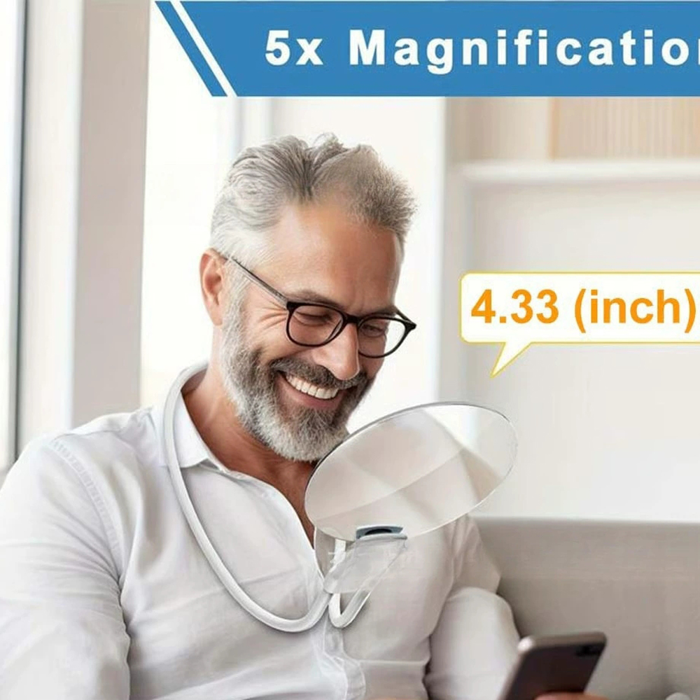 1pc 4.33in 5X Magnifying Glass - огляд і ціна Jewelry Making For Seniors