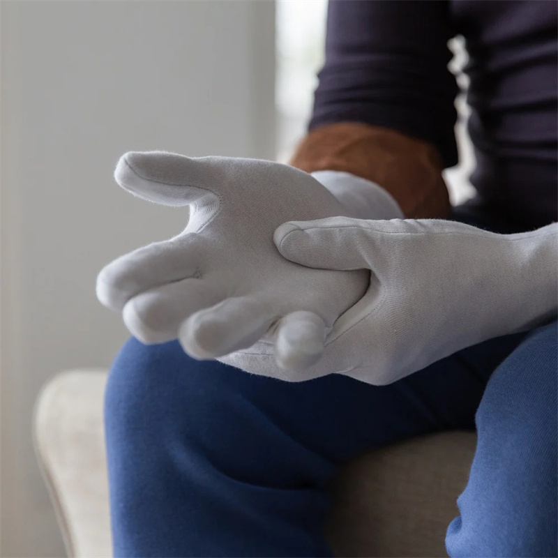 12/6 Pairs Cotton Work Gloves  - огляд і ціна Jewelry Making Workshop