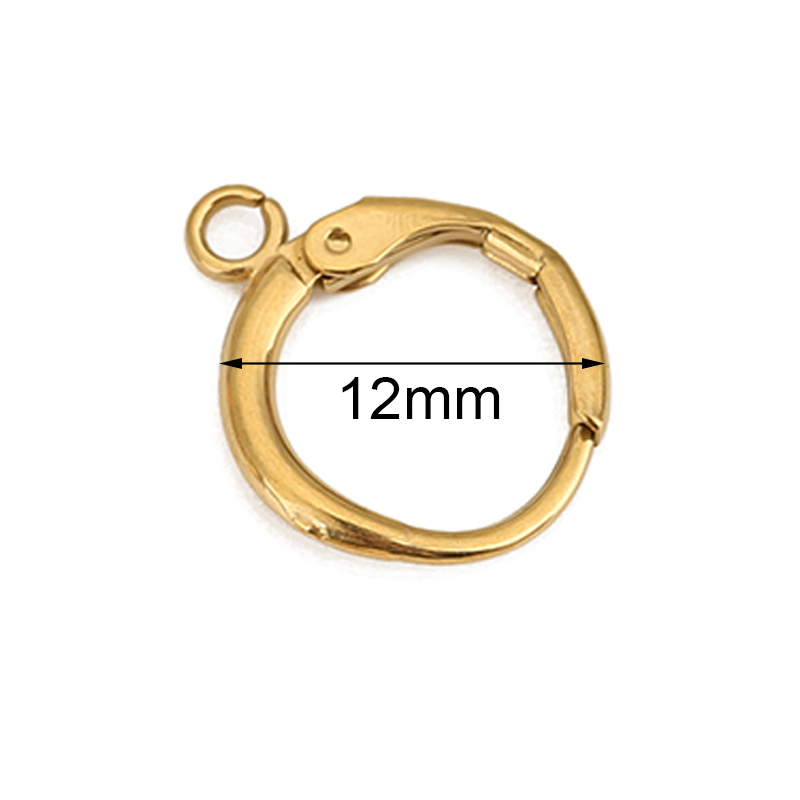 10pcs PVD Never Fade Stainless - огляд і ціна Jewelry Making Parts