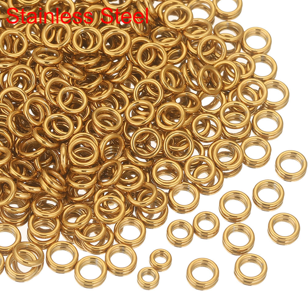 50pcs Stainless Steel Closed J - огляд і ціна Jewelry Making Closed Jump Rings