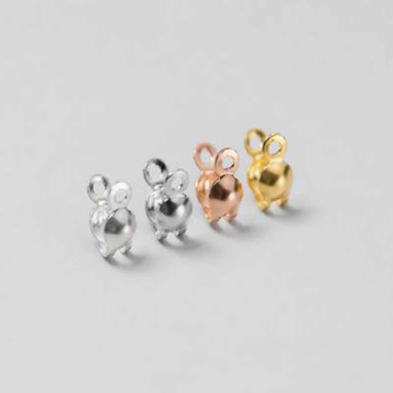 4pcs Genuine Real Pure Solid 9 - огляд і ціна Jewelry Making Parts