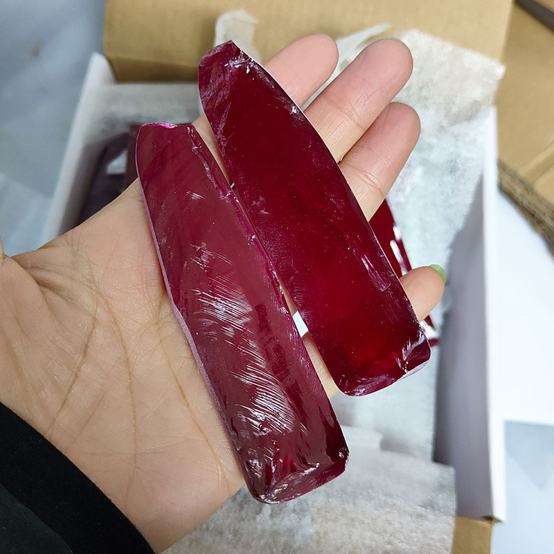 200g Per Lot 5# Red Synthetic  - огляд і ціна Jewelry Making Raw Materials