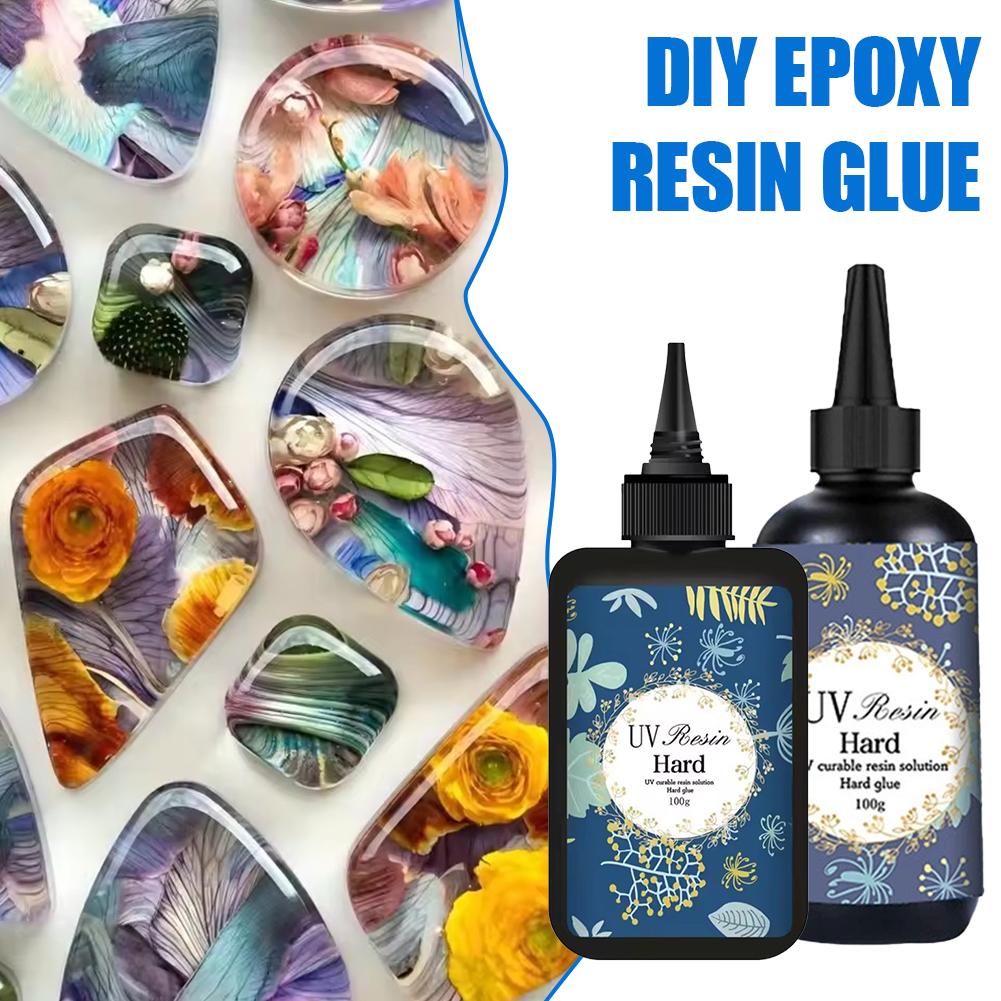 1/2Pcs Crystal Clear Hard UV R - огляд і ціна Jewelry Making Glue