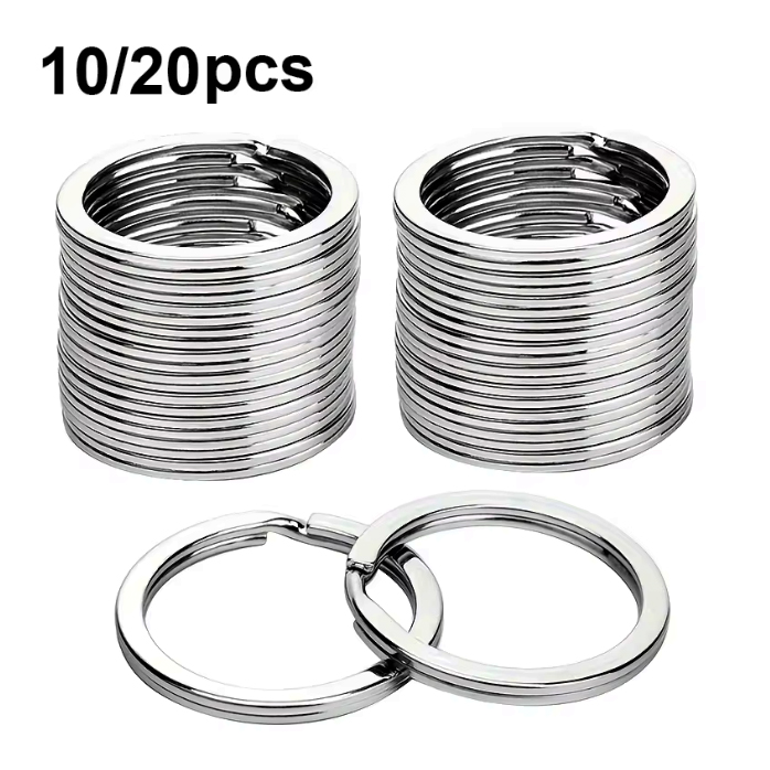 10pcs 20pcs 15-50mm Metal Doub - огляд і ціна Jewelry Making Closed Jump Rings