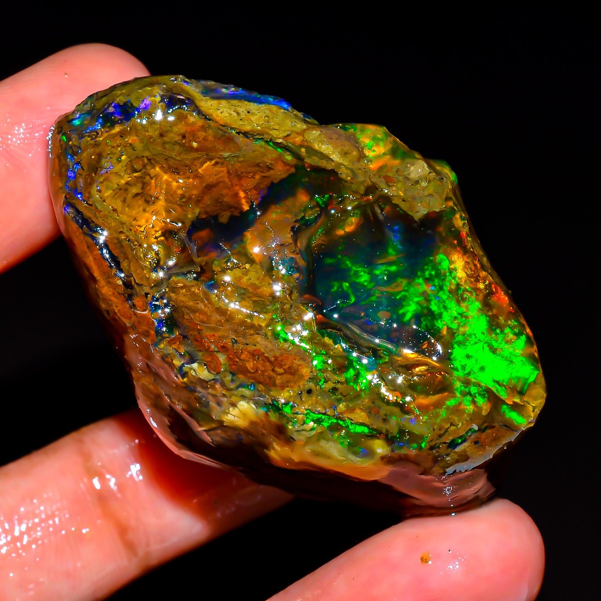 AAA+ Ethiopian Welo Opal 25-80 - огляд і ціна Jewelry Making Raw Materials