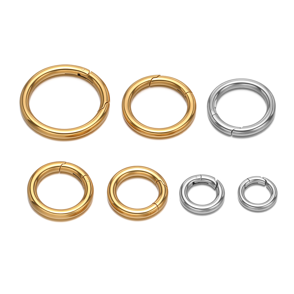 2Pcs/Lot Round Spring Clasps S - огляд і ціна Jewelry Making Parts