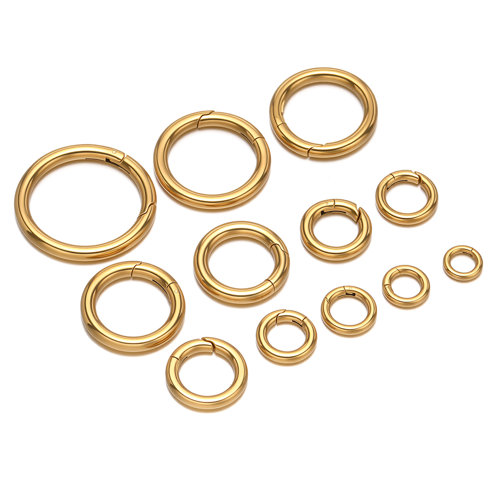 2Pcs/Lot Round Spring Clasps S - огляд і ціна Jewelry Making Parts