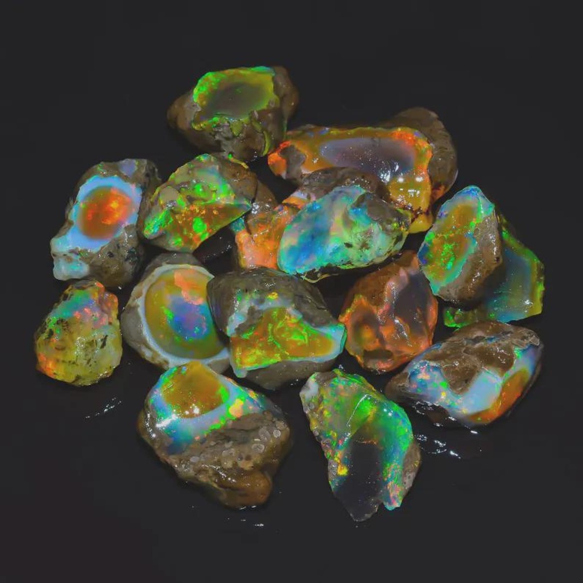 25-80CT Genuine Ethiopian Welo - огляд і ціна Jewelry Making Raw Materials