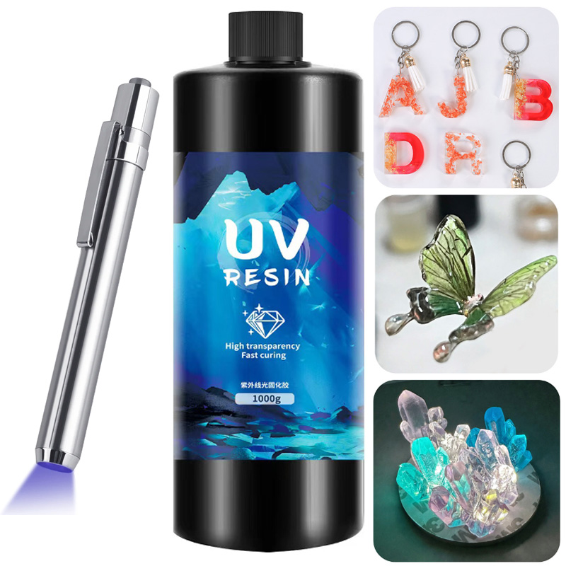 Transparent Epoxy Resin UV Glu - огляд і ціна Jewelry Making Glue
