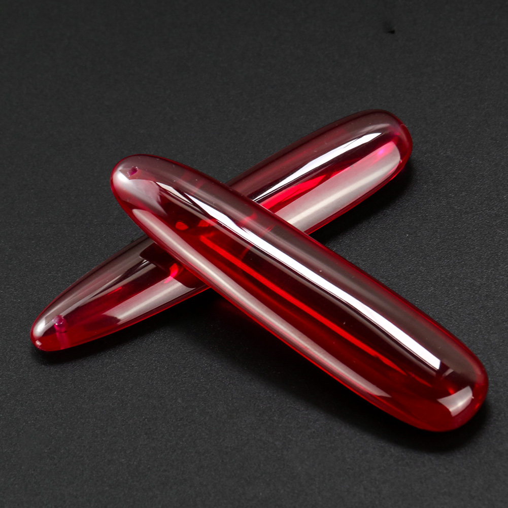 1PC Synthetic Red Corundum Rub - огляд і ціна Jewelry Making Raw Materials