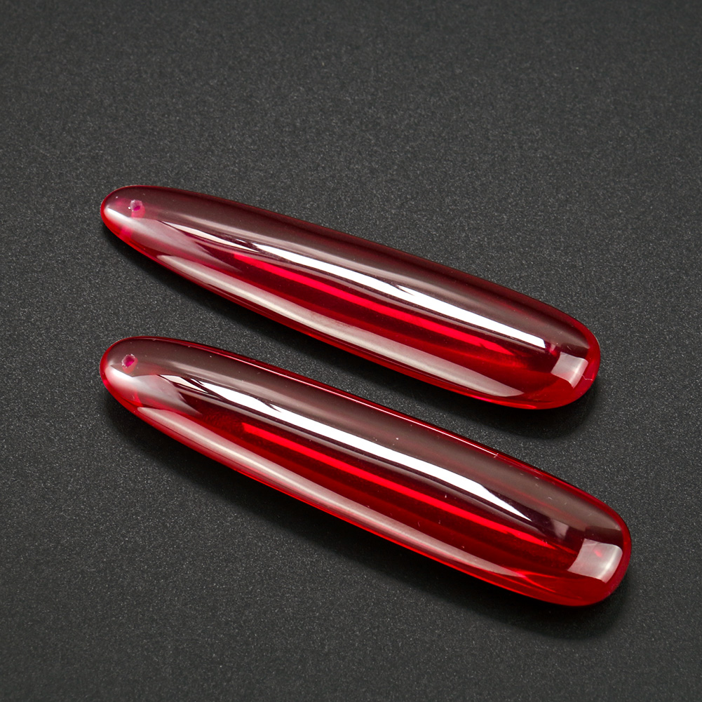 1PC Synthetic Red Corundum Rub - огляд і ціна Jewelry Making Raw Materials