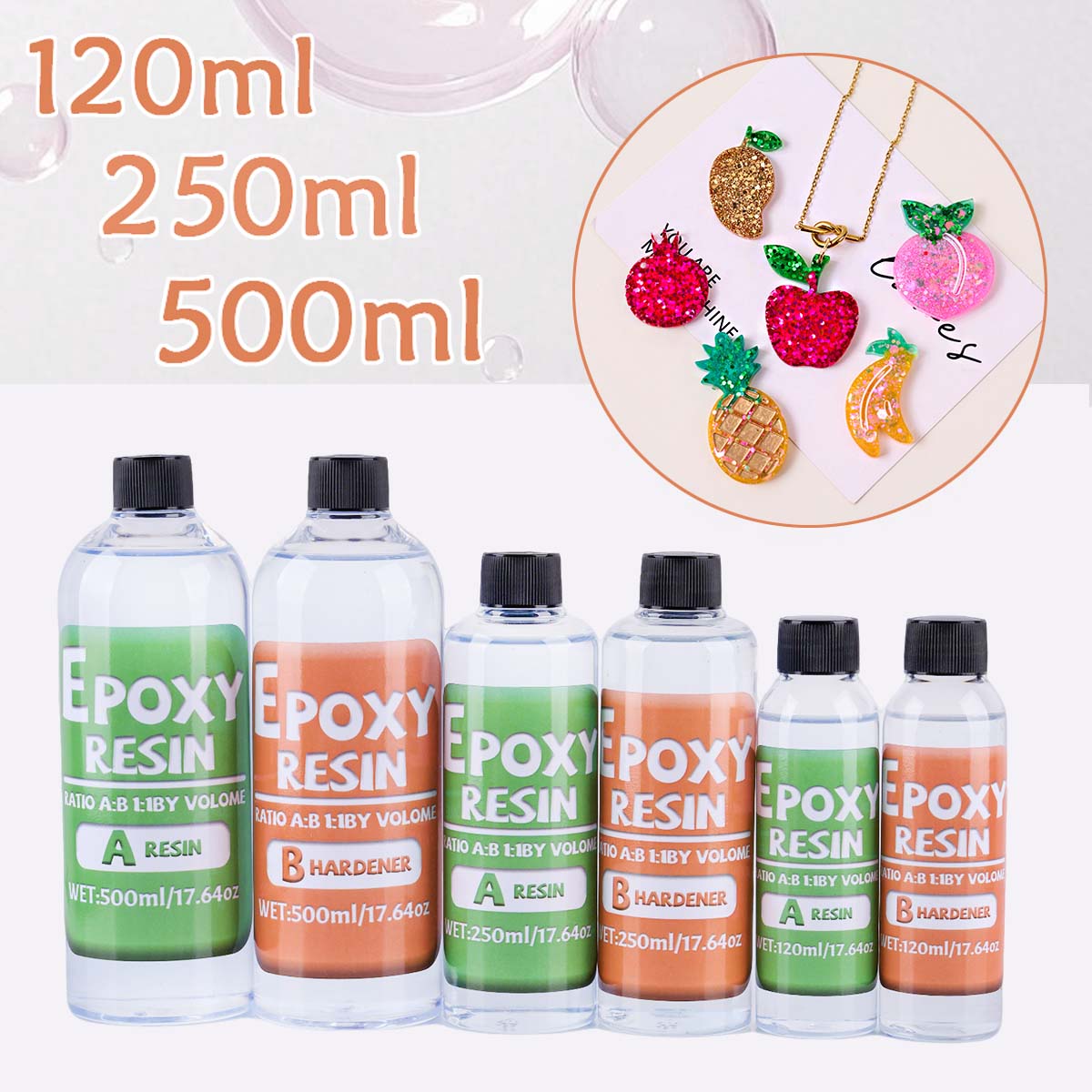 1:1 AB Resin Epoxy Glue Kit Hi - огляд і ціна Jewelry Making Glue