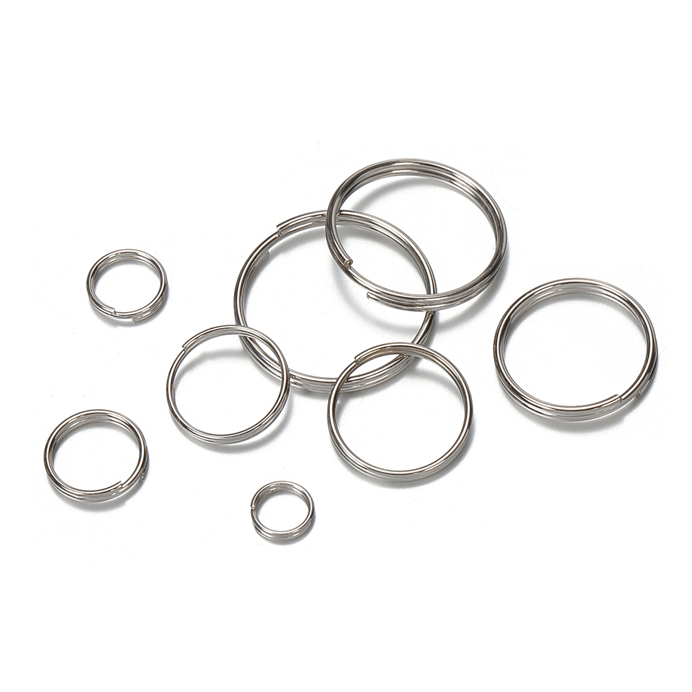 50pcs 6/8/10/12/14/16/18/20mm  - огляд і ціна Jewelry Making Closed Jump Rings