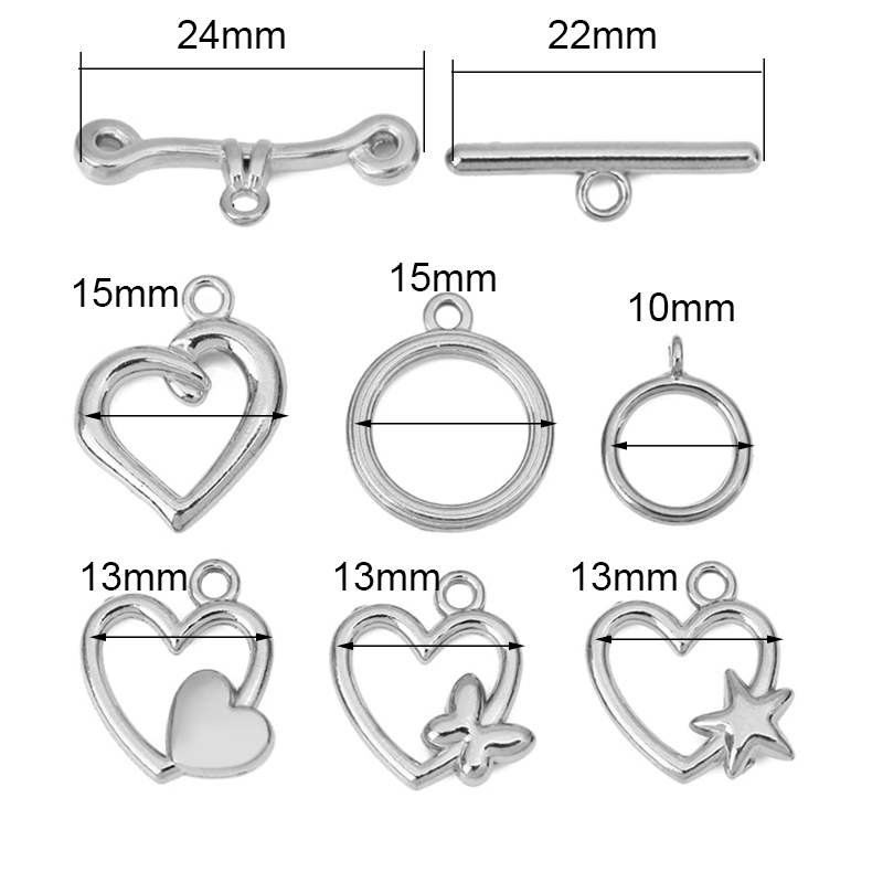 5sets PVD Never Fade Stainless - огляд і ціна Jewelry Making Parts