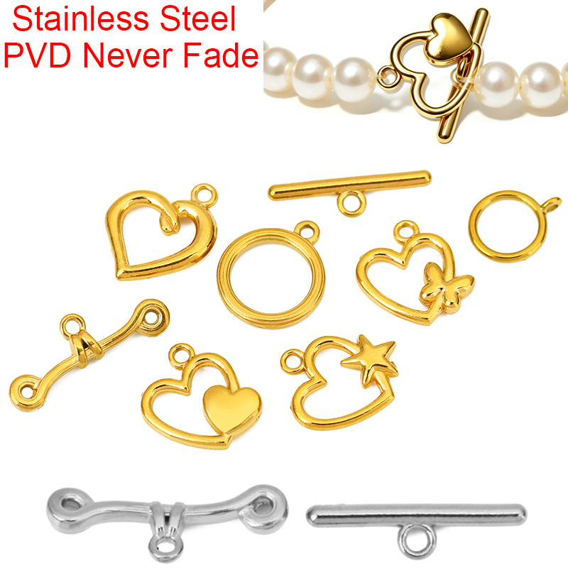 5sets PVD Never Fade Stainless - огляд і ціна Jewelry Making Parts
