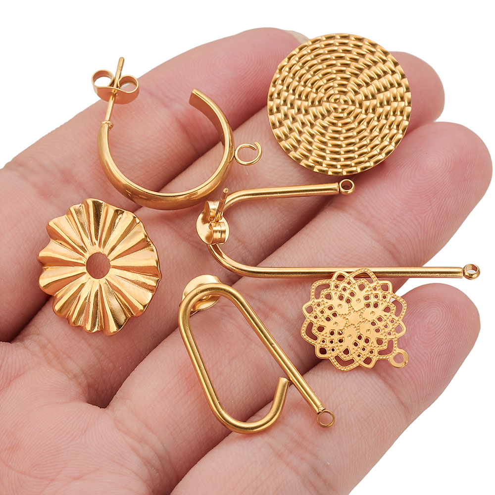 10pcs Stainless Steel Earrings - огляд і ціна Jewelry Making Soldering Kit