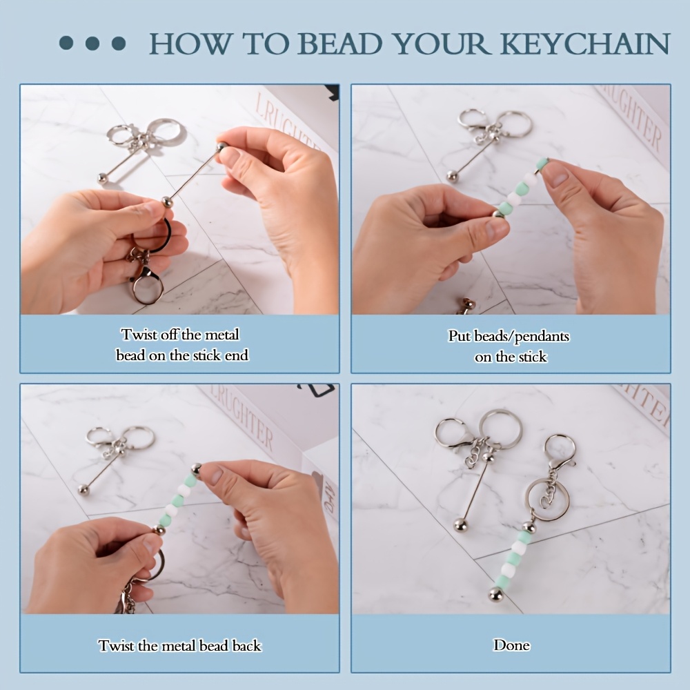 10pcs DIY Unique Blank Beaded  - огляд і ціна Jewelry Making Soldering Kit
