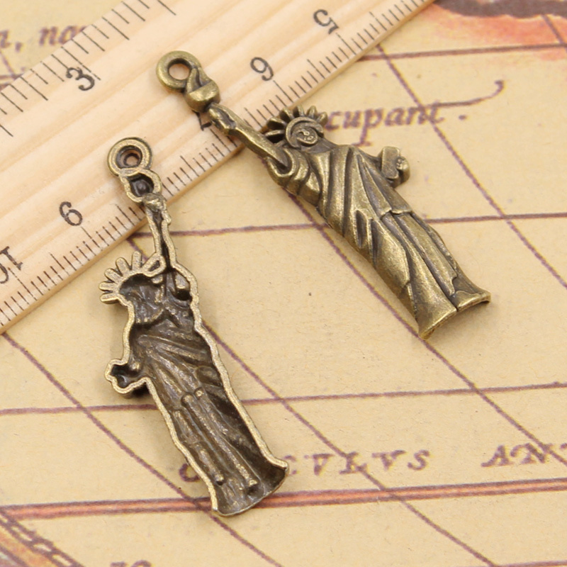 10pcs Charms Statue Of Liberty - огляд і ціна Jewelry Making York