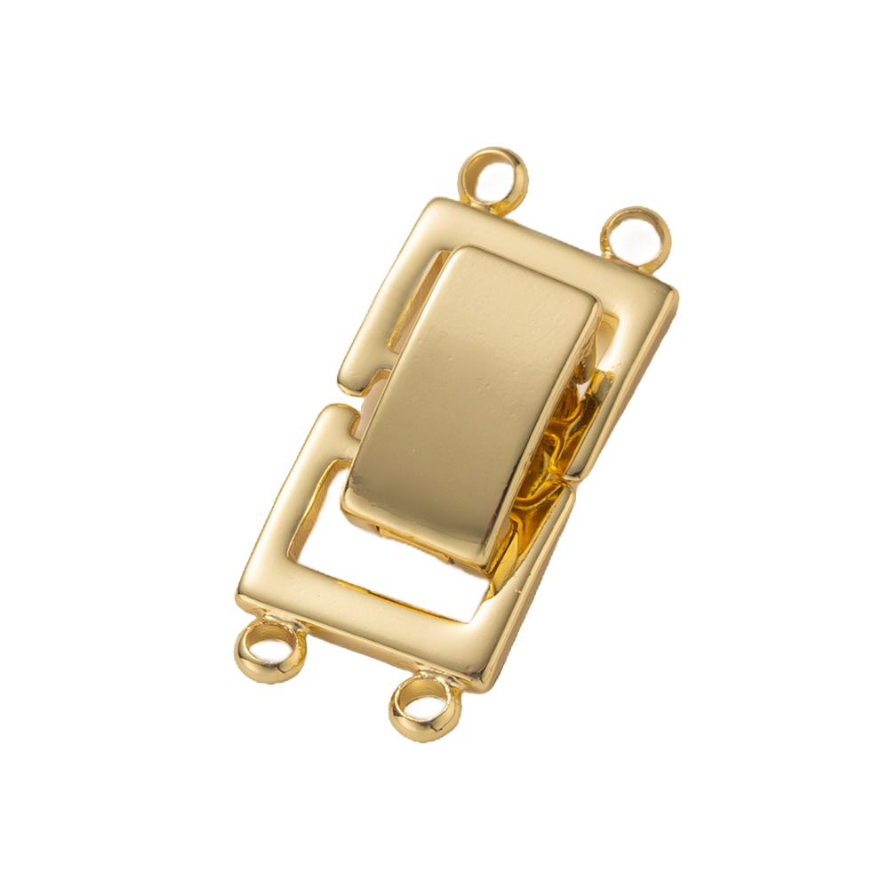 2pcs 14K Gold Plated Layered C - огляд і ціна Jewelry Making Parts