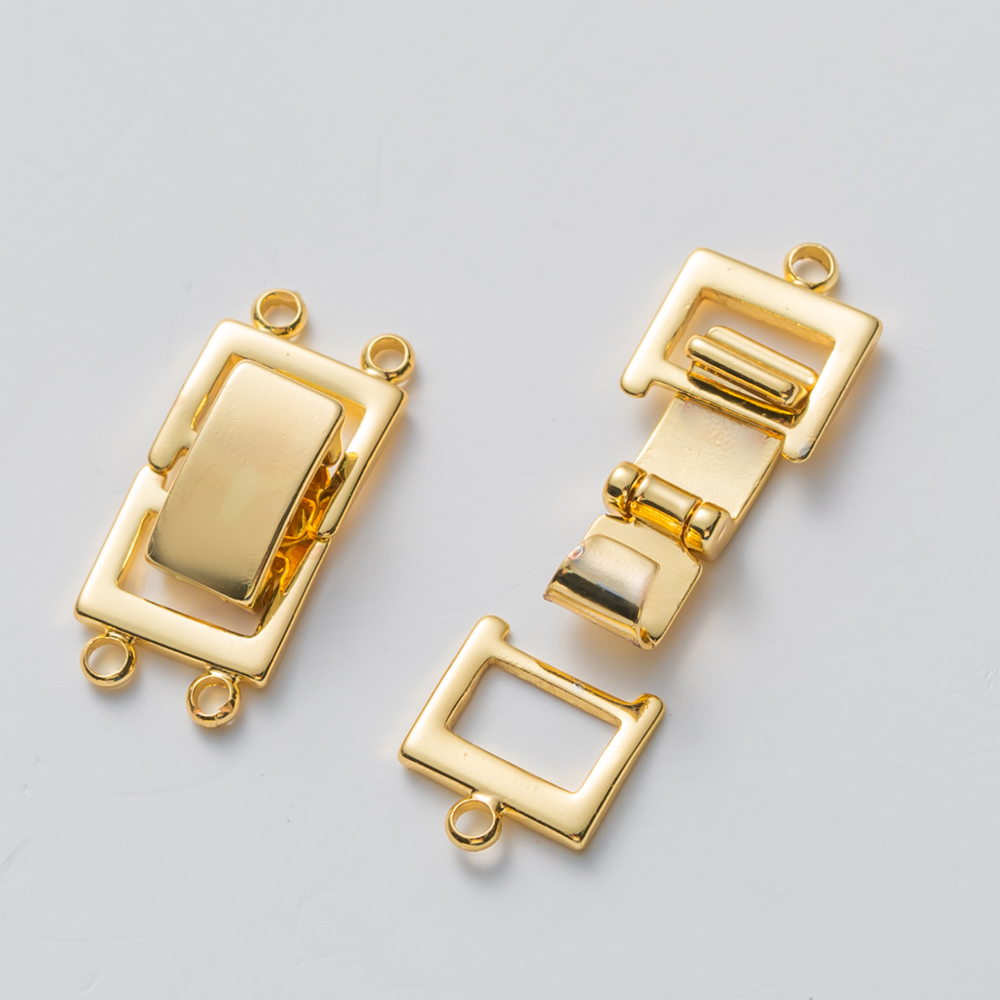 2pcs 14K Gold Plated Layered C - огляд і ціна Jewelry Making Parts